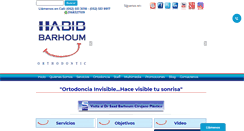 Desktop Screenshot of hbortodonciainvisible.com